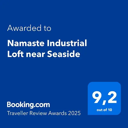 Apartman Namaste Industrial Loft Near Seaside *