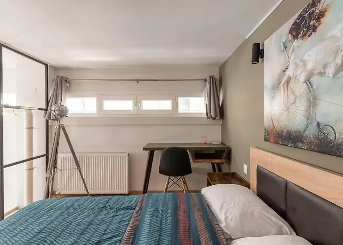 公寓 Namaste Industrial Loft Near Seaside *