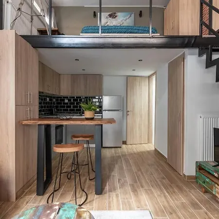 Appartement Namaste Industrial Loft Near Seaside Thessalonique
